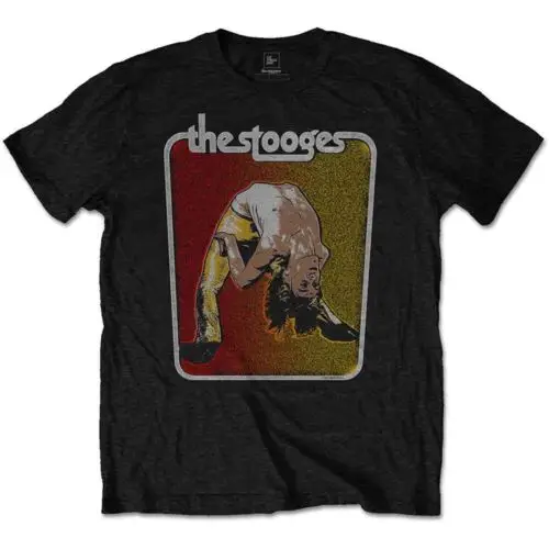 

Iggy & The Stooges Iggy изогнутая двойная черная футболка Новинка