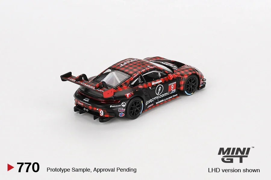 MINIGT 1:64  R #9 GTD PRO Pfaff Motorsports Diecast Model Car 3