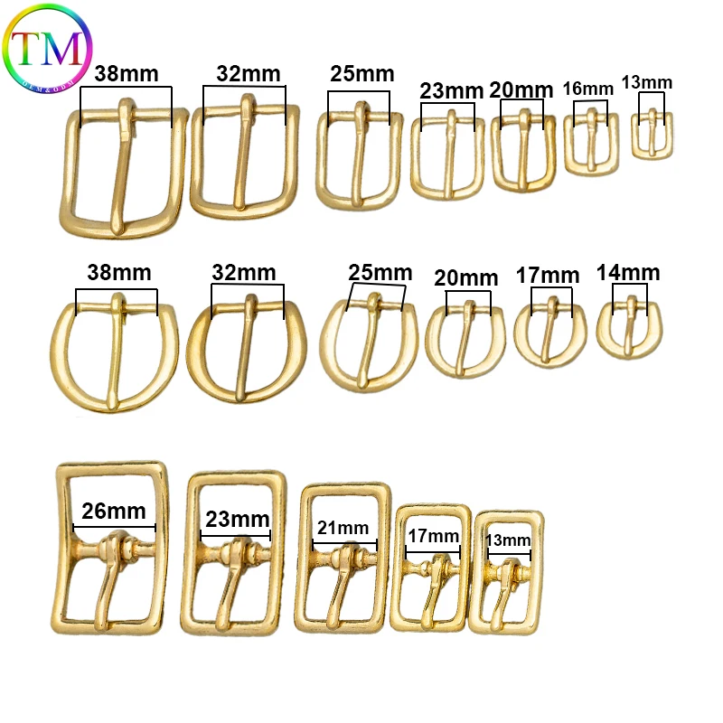 10-50PCS Adjustable Rectangle Ring Metal  Pin Buckles For Luxury Brand Bag Handbags Strap Backpack Shoe Belt Craft Accessories