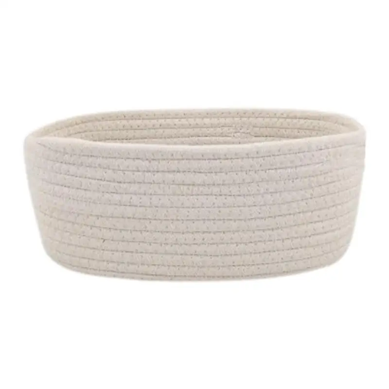 Cotton Rope Storage Basket for Home Organization