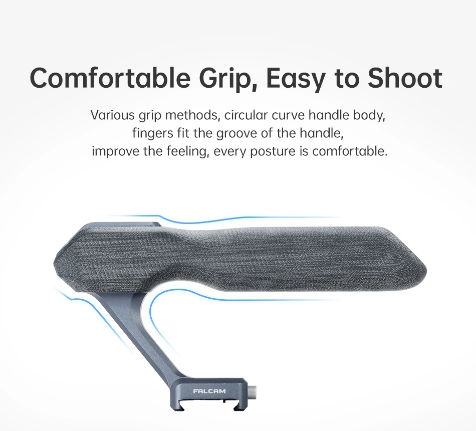 F22 Quick Release Top Hand Grip F22A3A12 All-round Camera Handle with Cold Shoe