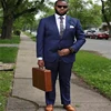 Plus Size Men's Suits Terno Blazer Casual Business Notched Lapel Single Breasted 2 Piece(Jacket+Pants) Masculino Full Set 2025 1