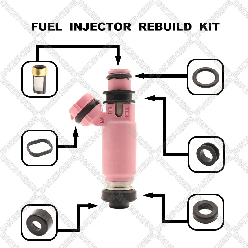 

Fuel Injectors Seals O-Ring Repair Filters for Subaru STI WRX Forester 16611-AA370 195500-3910