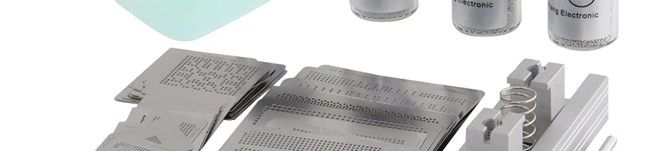 Hochwertige 47 Stück/60 Stück Spielekonsole BGA Druckschweißform Vorlage Montage PS5 PS3-CPU PS3-GPU PS4 CXD90042GG CXD90061GG – Detail 29