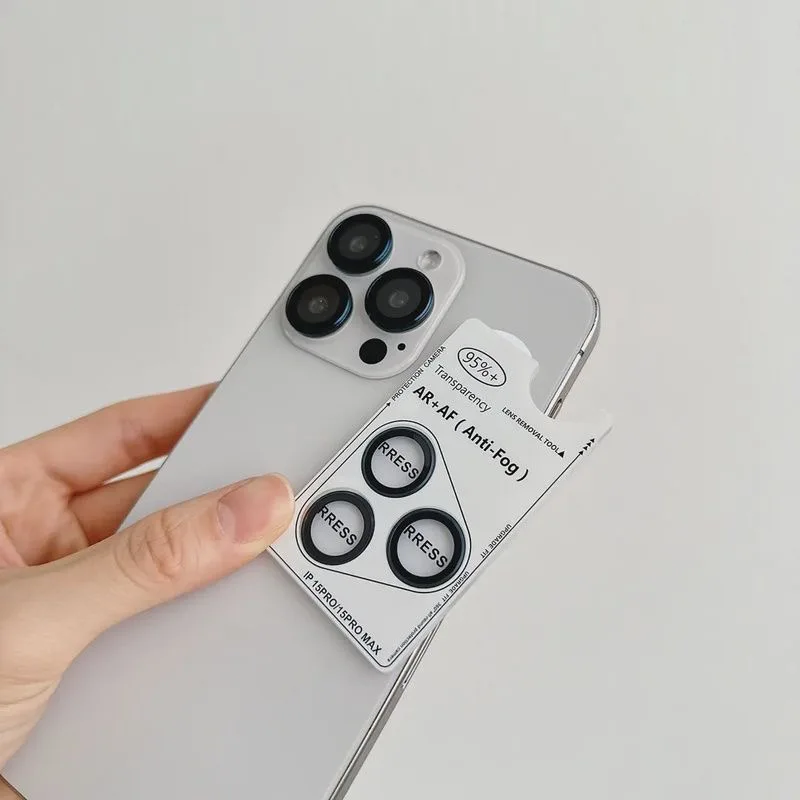 Official Color Camera Lens Protector - Tempered Glass Protection Cover (2-3 Pieces)
