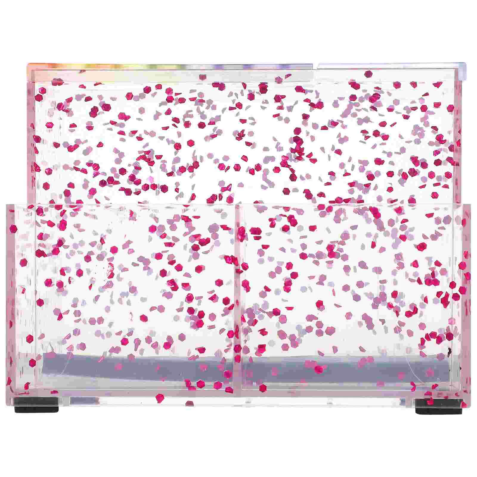 

Makeup Desk Organizer With Multi-chambers Countertop Organizer for Cosmetics Vanity Holder