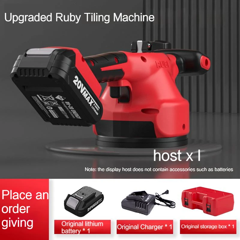 

Upgrade Electric Hand -holding Tank Machine, Flattener Battery, Stepless Transmission Large Board Tile Paving Big Suction Cup