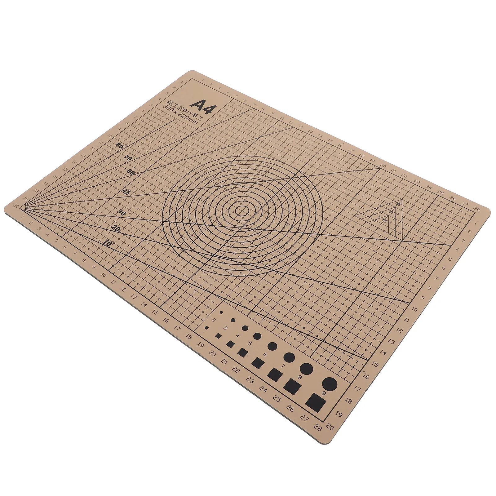 공예용 커팅 매트 30x45cm 종이, 유리 절단 및 공예 작업용 고강도 양면 PVC 미끄럼 방지 표면