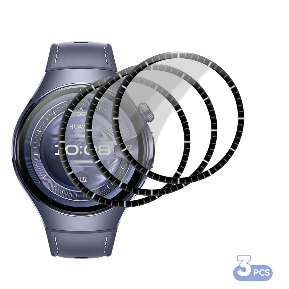 Soft Screen Protector HD Full Coverage Film for Smartwatches - Anti-Scratch Protective Cover (1-5 Pack)