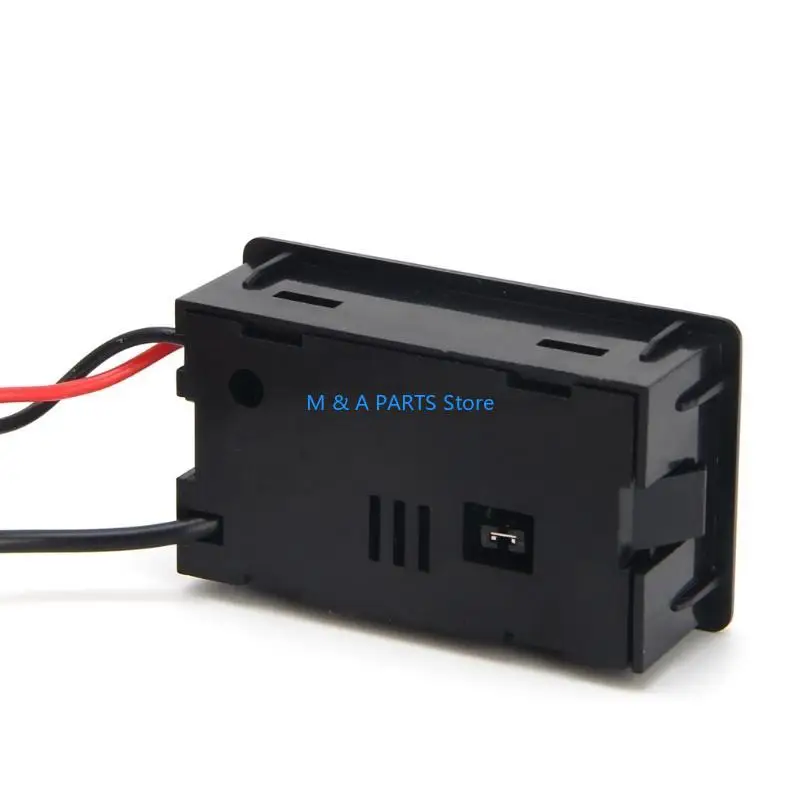 U1JF 디지털 LCD 온도계 온도 미터 게이지 MOLEX 패널 마운트 C/F
