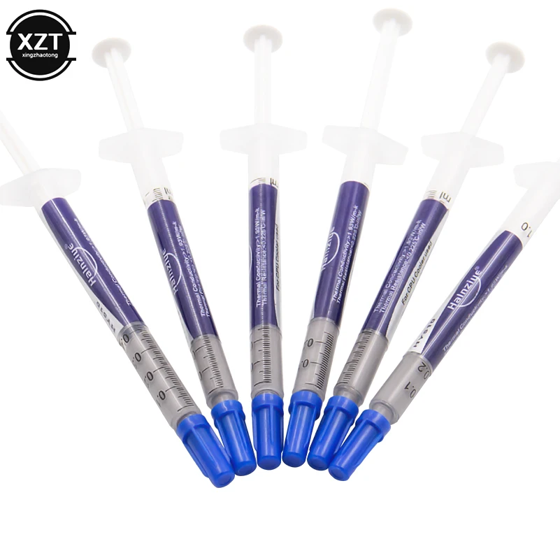 Thermal Grease Silicone Heat Sink Paste CPU Cooler Heatsink 10pcs/lot 1g Grey Silver 10% Silver Included Compound PC
