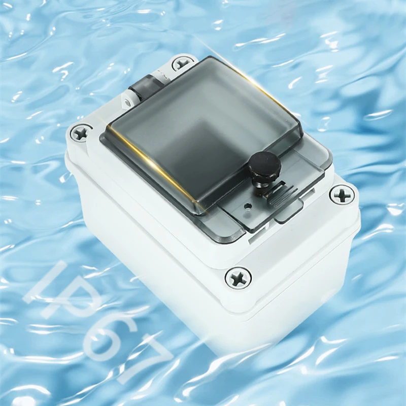 IP67 Waterproof Distribution Box With Visible Protective Window PC Cover for Circuit Breakers Switches Anti-touch Junction Box electrical junction box electrical box electrical distribution box