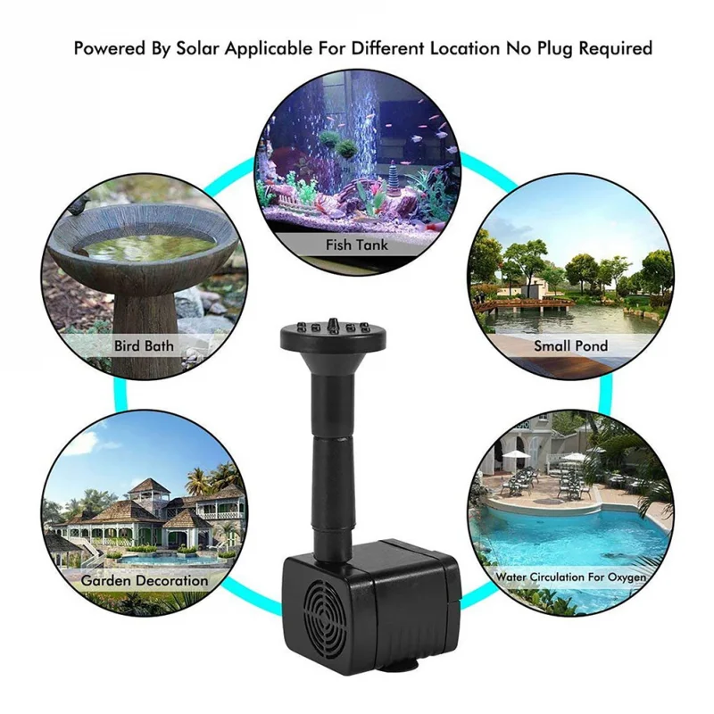 Solar Panel and Fountain Design