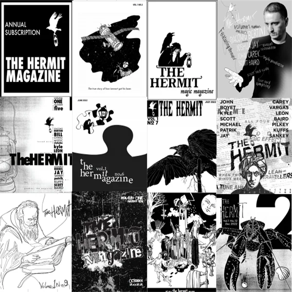 

2022 The Hermit Vol 1 magic tricks