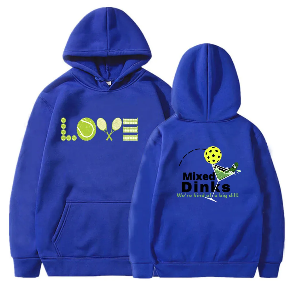 

Mixed Dinks Pickleball Hoodie for girls Funny Sports Sweatshirts Kawaii Tops Y2k Clothes Long Sleeve kids Casual boys Streetwear