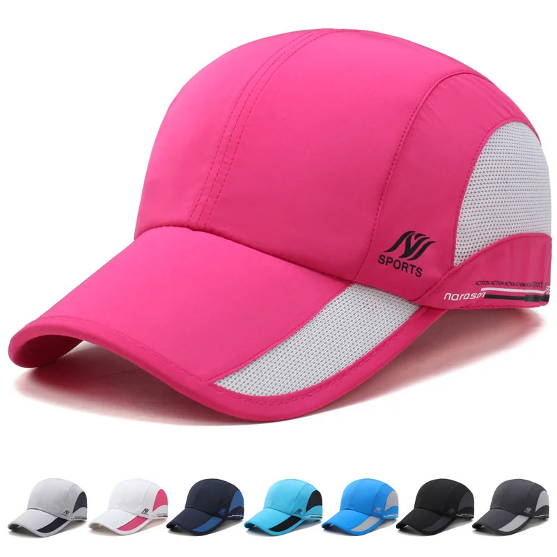Quick Drying Hat Outdoor Sports Hat Men's And Women's Trendy Sun Shading And Sun Protection Hat Large Brim Sun Hat Baseball Cap_voghion.com