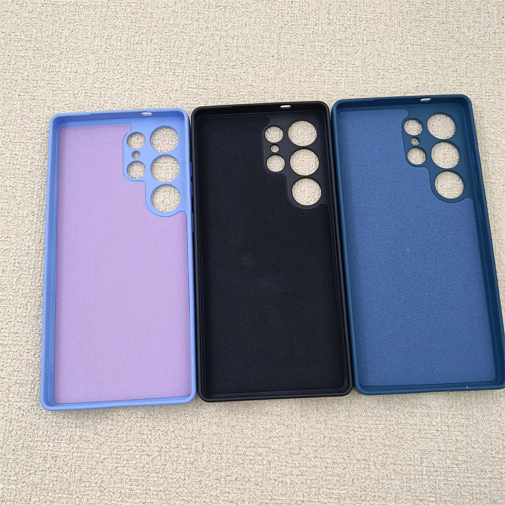 Premium Liquid Silicone Protective Phone Case - Full Camera Coverage in Elegant TPU Design