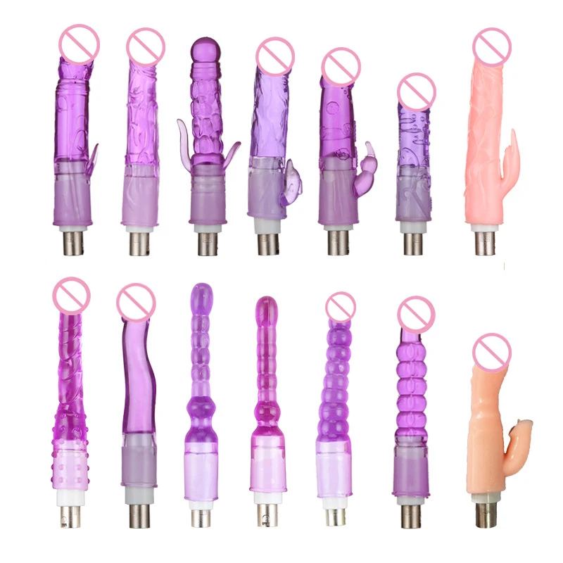 Sex Machine Anal Dildo Attachments Sex Toy Telescopic Masturbator Machine Accessories 3XLR Adapter for Women and Men