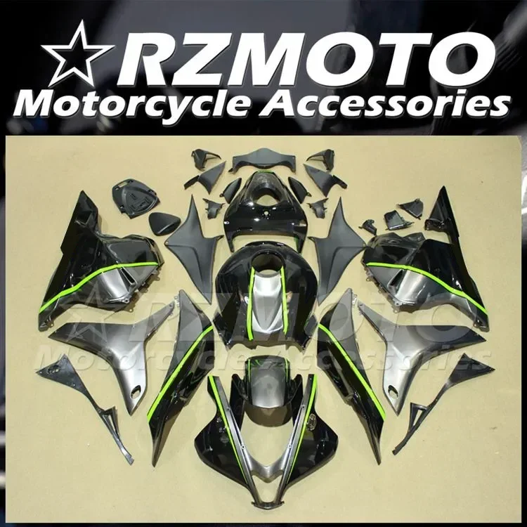 

4Gifts New ABS Fairings Kit Fit for HONDA CBR600RR F5 2009 2010 2011 2012 09 10 11 12 Bodywork Set Custom Cool Black Gray