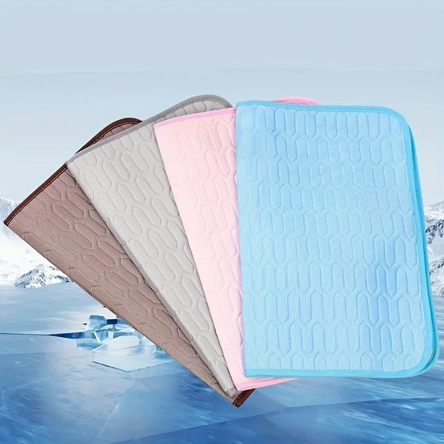 2025 UPGRADED ICE-COOl MODEL Summer Pet Cooling Mat Pad And Sleeping Pad Bed for  Small, Medium, and Large Cats & Dogs 3