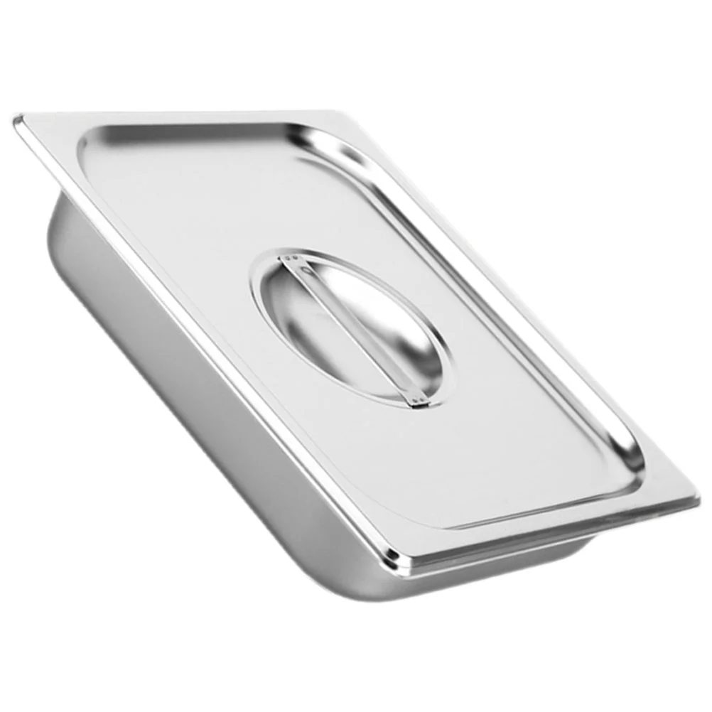 

Stainless Steel Canteen Basin Serving Dish Buffet Plates Food Pan Server Tray for Holder Loaf