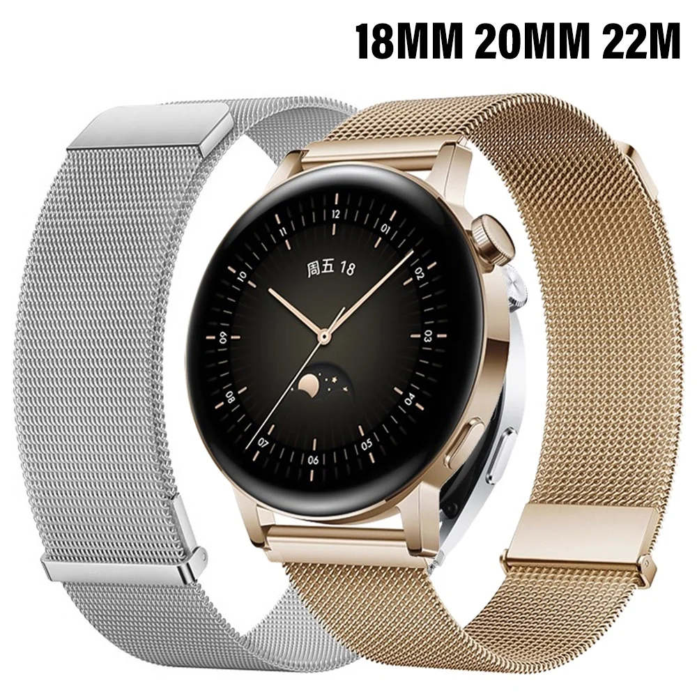 Cinturino In Acciaio Inossidabile Magnetico Per Huawei Band 7 - Nero, Comodo E Regolabile
