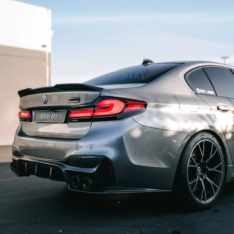 M550i Rear Wing Trunk Spoiler For BMW 5 Series G30 F90 M5 520i 530i 540i M550i M550d ...
