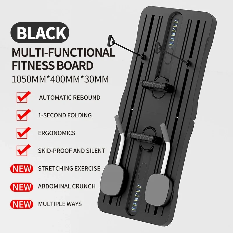 Multifunctional Fitness Board Abdominal Board Push Up Plate Pilates Reformer Fitness Core Workout Equipment