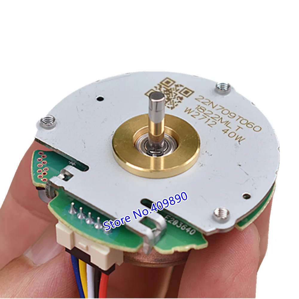 더블 볼 베어링 브러시리스 모터, 일본 DC24V, 고속 36000 rpm