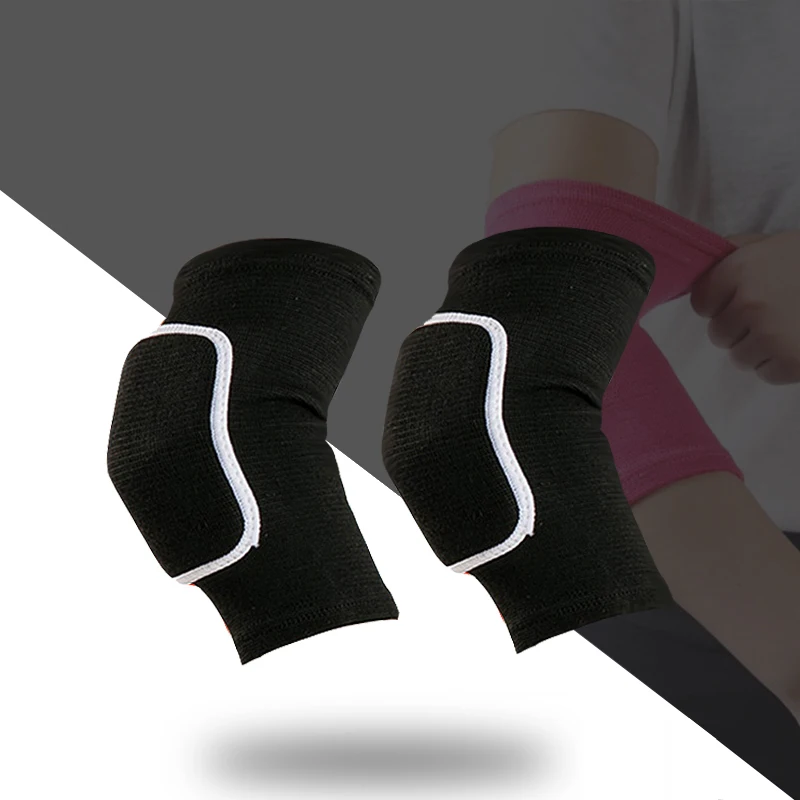 

Adult Kids Sports Dancing Sponge Elbow Pads Antiskid Exercise Thickened Yoga Basketball Volleyball Football Cycling Elbow Braces