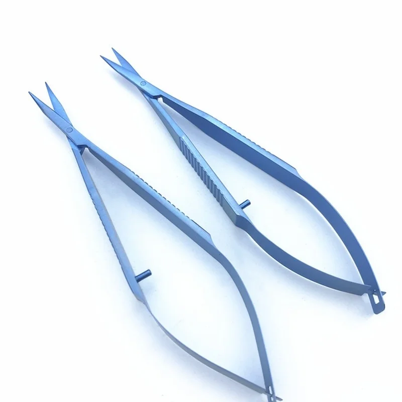 

115 мм Westcott ножницы для тентомии прямые/изгиб тупые концы офтальмологический инструмент