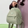 Women's Bag 2025 High Quality Canvas Backpack Fashion Versatile Women's Shoulderbag Solid Color Large Capacity Bag 가방 5