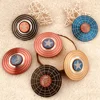Round Shield Aluminium Fidget Spinner Superhero Fast Bearing Finger Hand Spinner Adult Stress Relief Toy Anti Stress Fidget Toys 4
