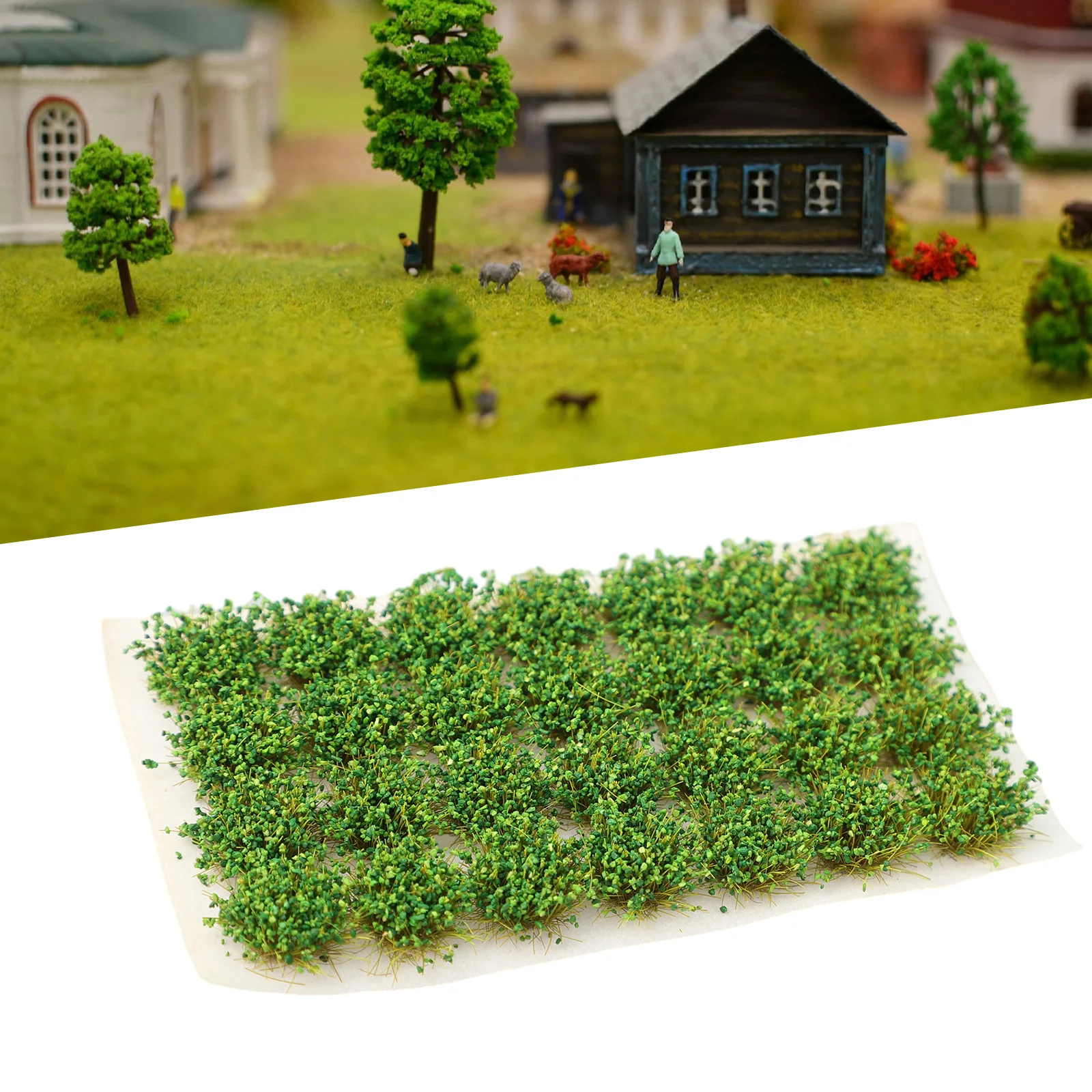 

Static Grass Tufts For Miniature Scenery Wildflowers Flower Cafts Artificial Grass Modeling Wargaming DIY Handmade Self-Adhesive