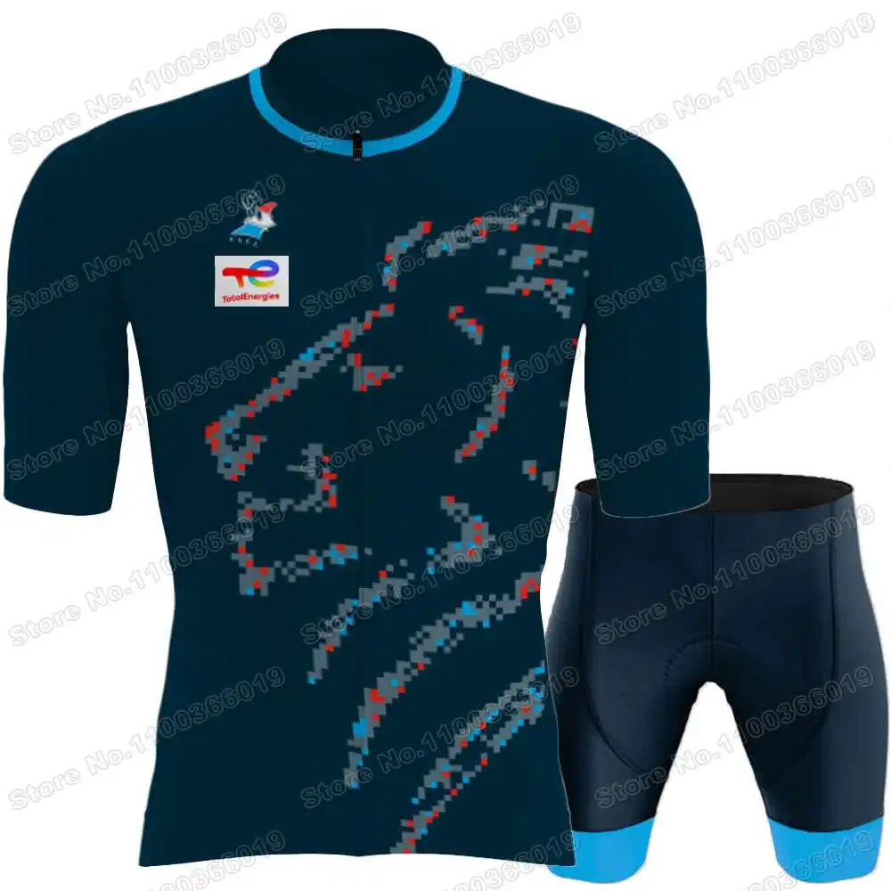 Luxembourg National Team Cycling Jersey Set Men Cycling Clothing Summer Road Bike Shirt Suit Bicycle Bib Shorts MTB uniform