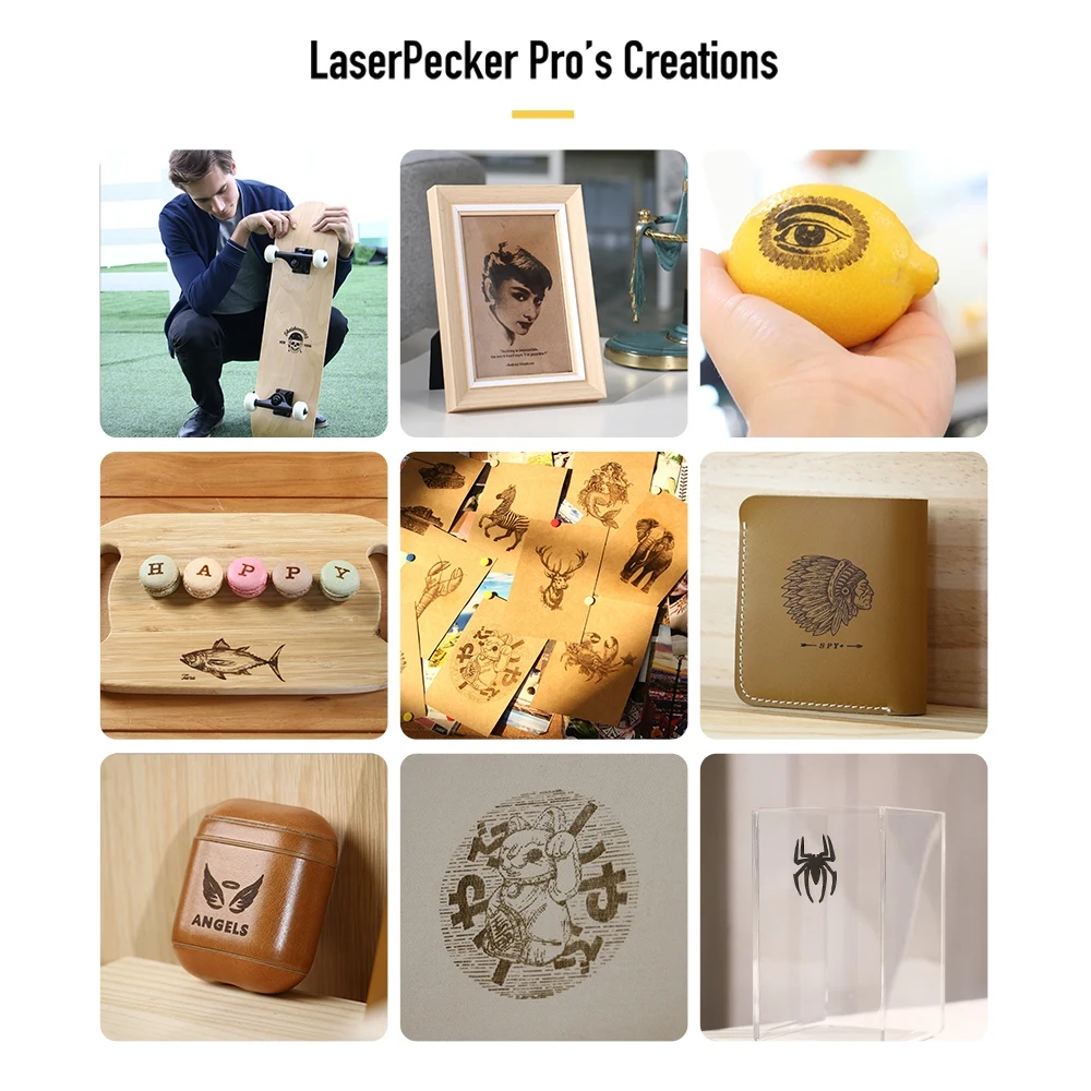  LaserPecker 1 Pro (Basic) Laser Engraver, DIY Mini