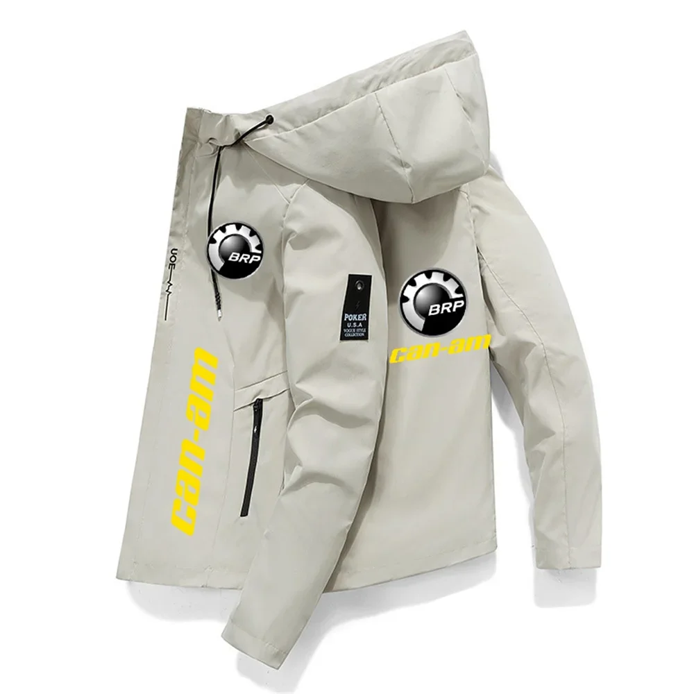thumbnail image 1 of Chaqueta con estampado de logotipo de Brp Can am Auto para hombre, nueva primavera y otoño de 2023, chaqueta informal con cremallera, chaqueta de trabajo informal, chaqueta deportiva de moda, 1 of 4