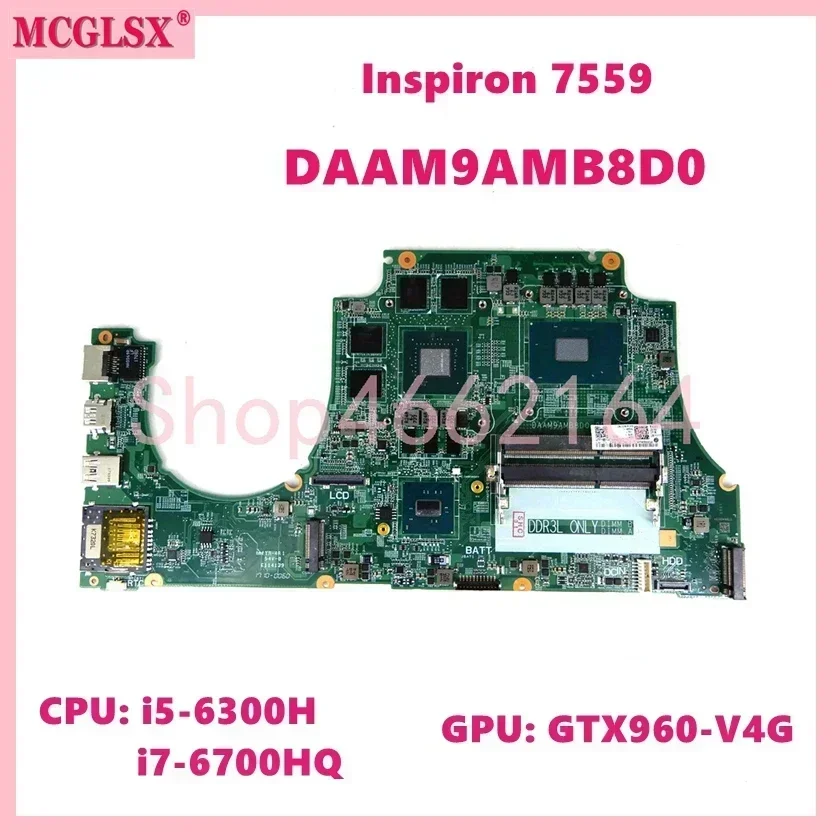 DAAM9AMB8D0 With i5-6300H i7-6700HQ CPU GTX960M-V4G GPU