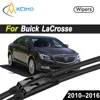 2PCS Anti-Noise Windshield Wipers For Buick LaCrosse 2010–2016 OEM Replacement All-Season 2016 2015 2014 2013 2012 2011 2010 1