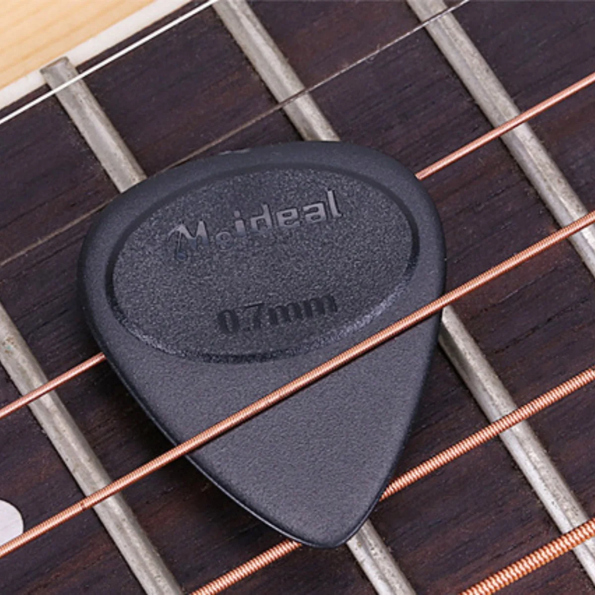 Guitar Pick Meideal Guitar Pick Anti-slip Matte Durable ABS Plectrum 0.46 to 1.5mm Thickness Electric Guitar Bass Ukulele Playing