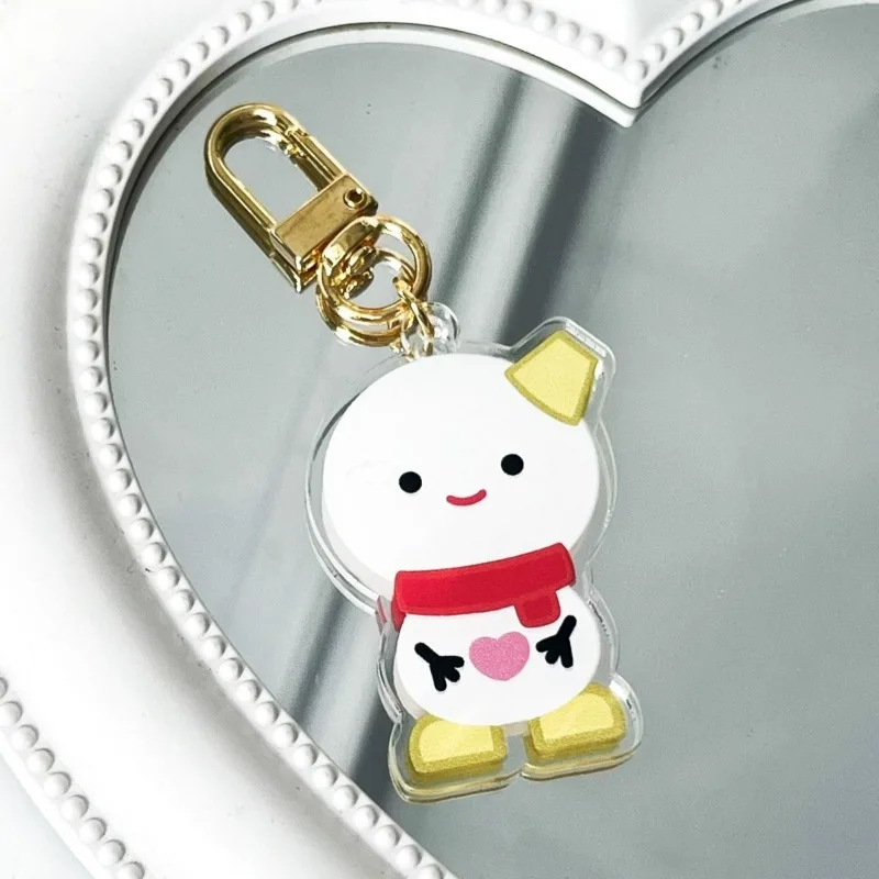 Kpop Korean Idol Acrylic Cartoon Keychain KARINA WINTER NINGNING GISELLE Cartoon Keychain Cute Backpack Pendant Fans Collection 3