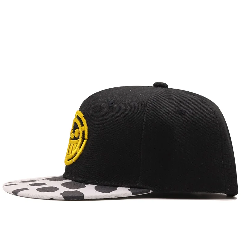 Anime Cap Trafalgar Law Hats Cosplay Caps For Women Men Hip Hop Hat Adjustable Flat Hats Baseball Caps