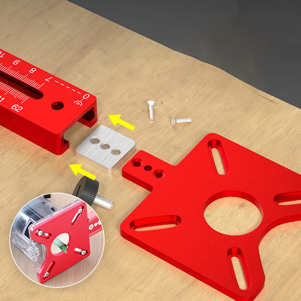 Milling Slot Holder Woodworking Cutting Milling Circular Guide Woodworking Cutting Cutter Auxiliary