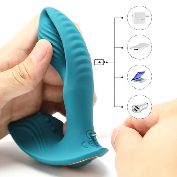 Free Ship Rechargeable Massager Remote Control Heating Wireless Wearable Vibrator Sex Toys G-Spot Masturbator for Women Wand 5