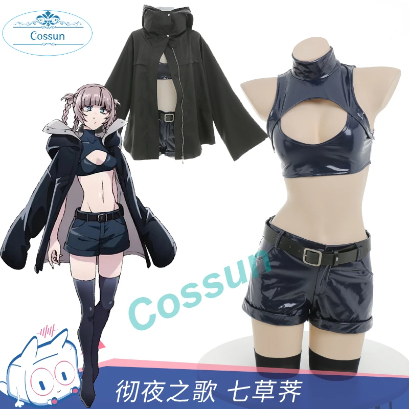 

CALL OF THE NIGHT Nanakusa Nazuna Cosplay Costume Halloween Role Play Anime New Party Dress Outfit Women