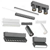 Magnetic Light Track 6MM Ultra Thin Surface Mount Ceiling Lighting Black White Slim Modern Flexible Home Magnet Track Rail 1M 2M 6
