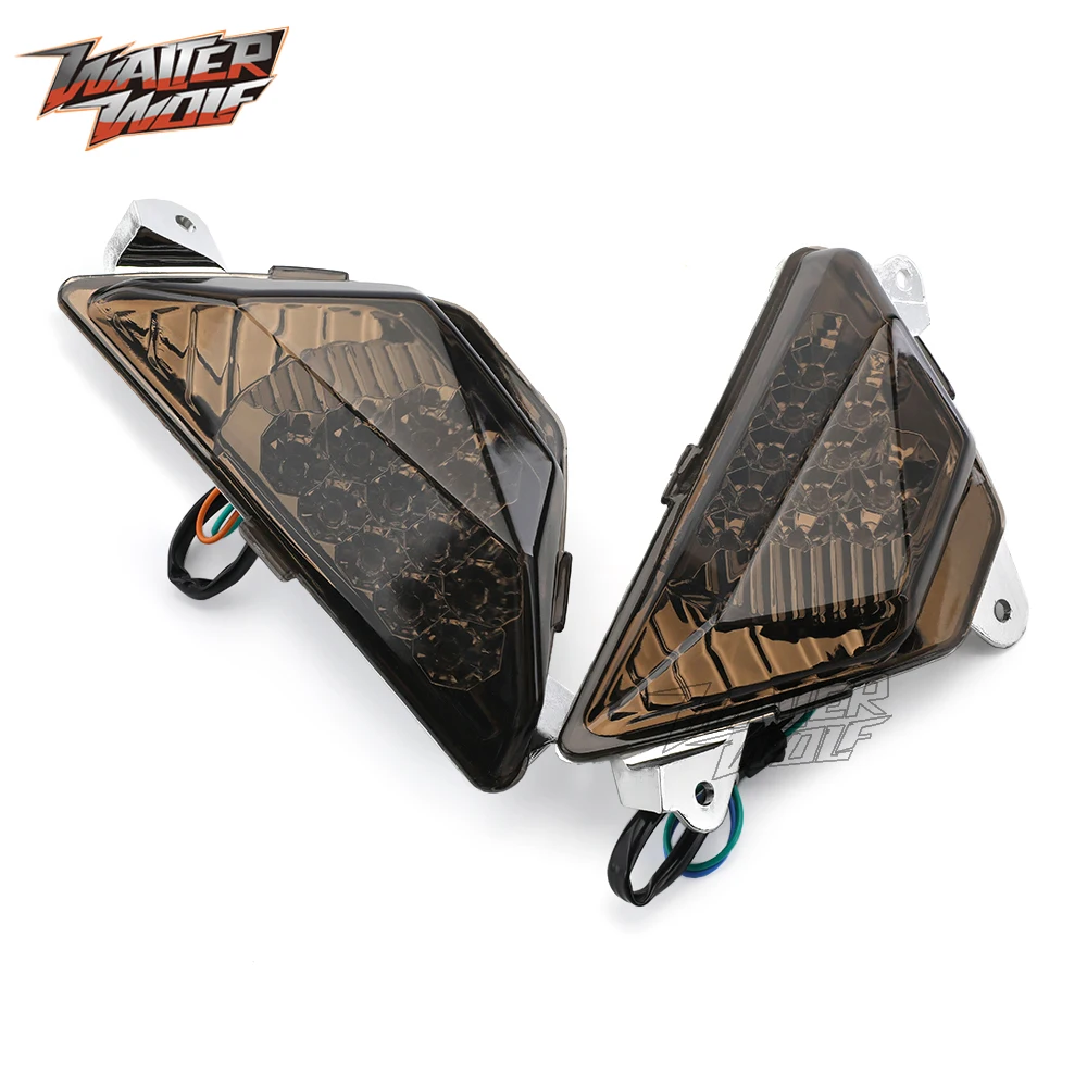 Front LED Turn Signal Indicator Lamp For KAWASAKI ZX6R