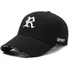 Trendy Embroidery Couple Baseball Cap Outing Anti-Sun Trucker Cap Casual Hip Hop Gorras Golf Cap Dad Hats 2