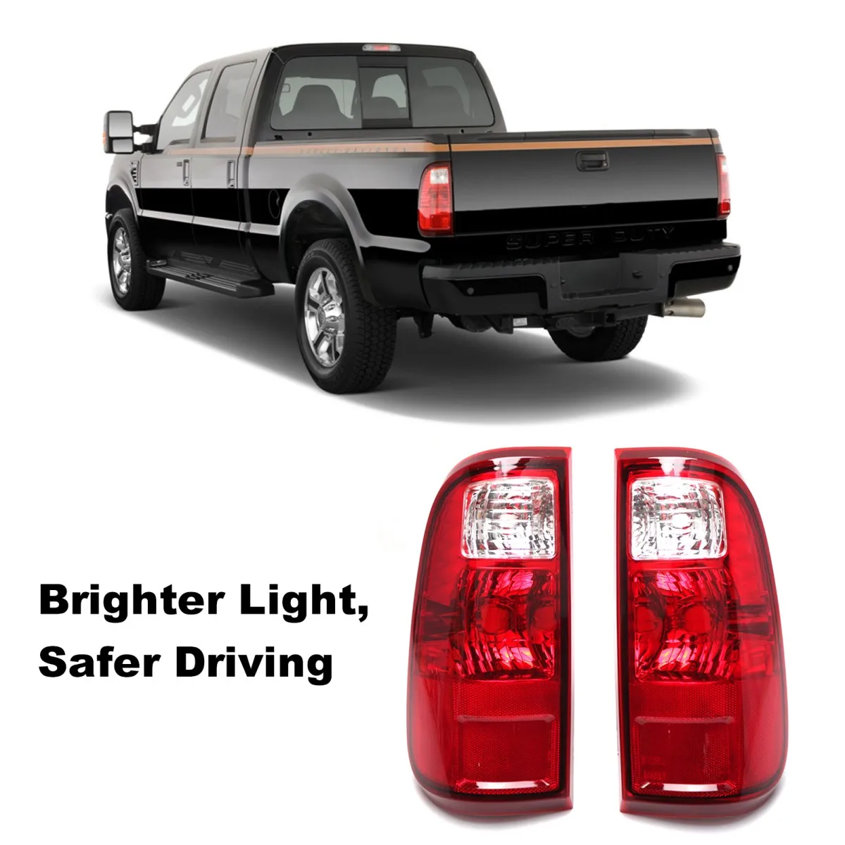 

Car Rear Third Brake Light Tail Stop Lamp Assembly Replacement For Ford F-Series F-250 F-350 F-450 F-550 Super Duty 2008-2016
