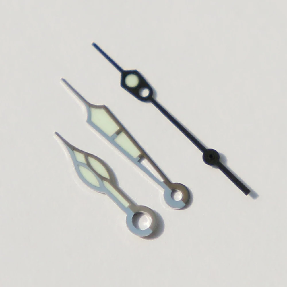 Super C3 Green Luminous Watch Hands Fit NH34 35 36 38 70 Movement